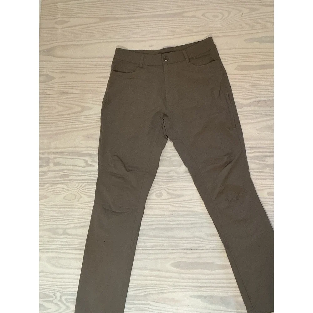 Swiss Tech Outdoor Mens Technical Utility Hiking Pant Olive Green 34x32 Gorpcore
